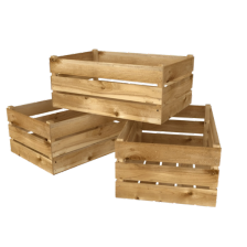 WOODEN CRATE BOX
