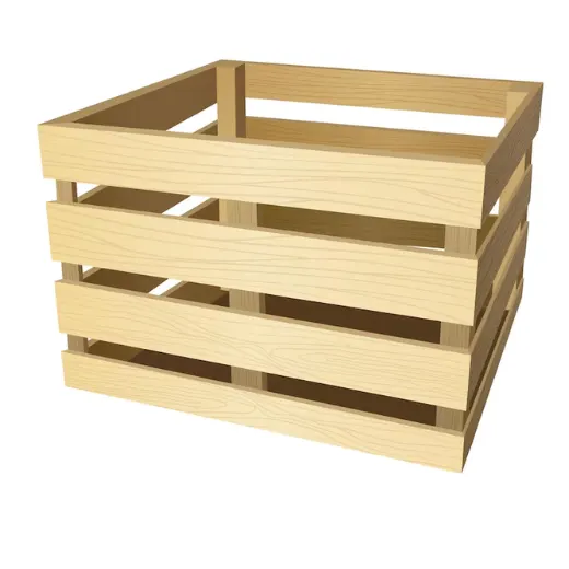PINE WOOD CRATE